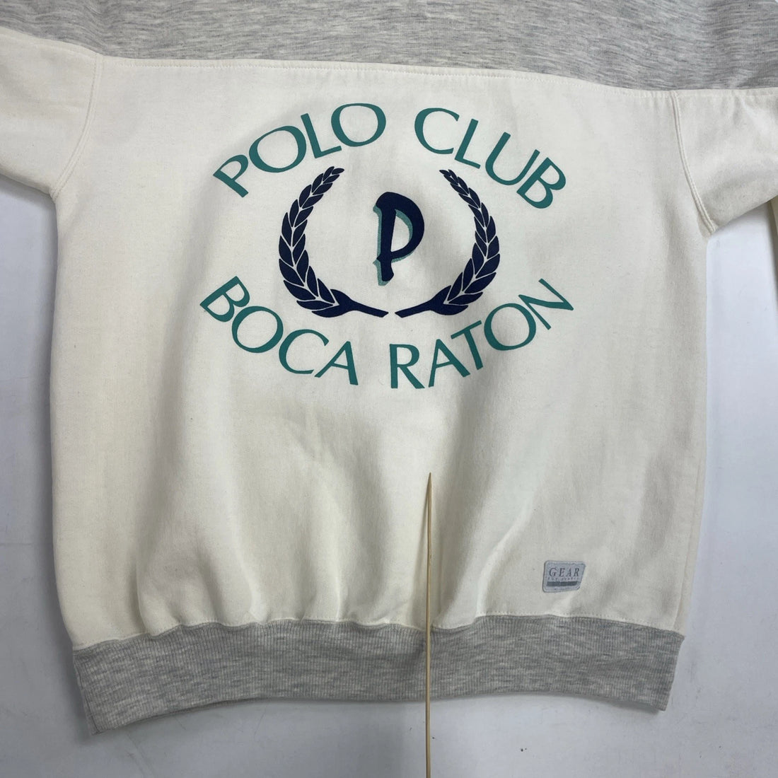 Vintage Polo Club Boca Raton Crewneck Sweatshirt Size Large