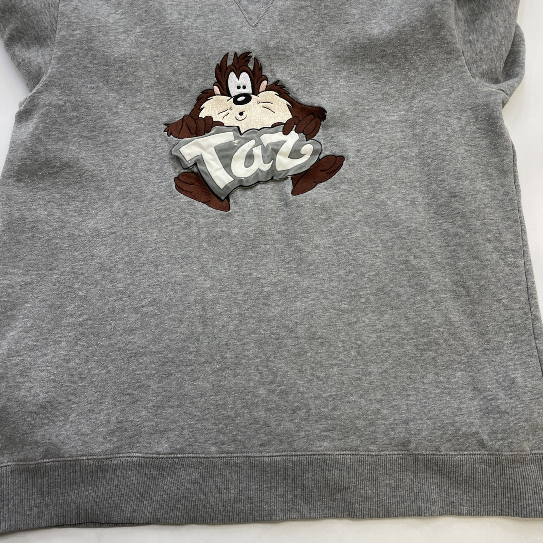 Vintage Taz Looney Tunes Warner Bros Crewneck Sweatshirt Size Large Cartoon