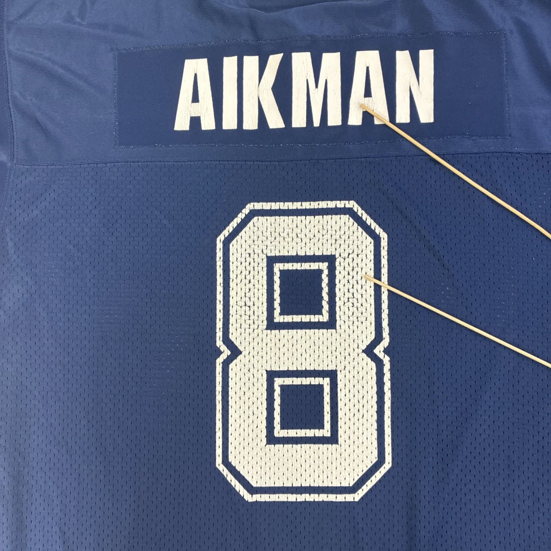 Vintage Dallas Cowboys Troy Aikman Starter Jersey Size 48 Large 1995 90s NFL