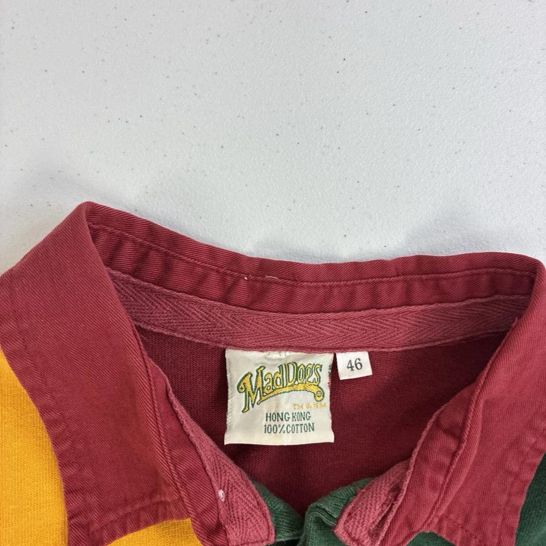 Vintage Mad Dogs Hong Kong Rugby Shirt Size 46