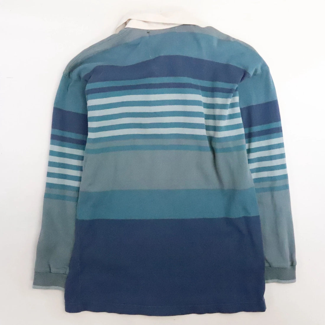 Vintage Columbia Knit Rugby Shirt Size Medium Striped