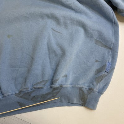 Vintage Platinum Fubu Crewneck Sweatshirt Size 2XL Blue Y2K