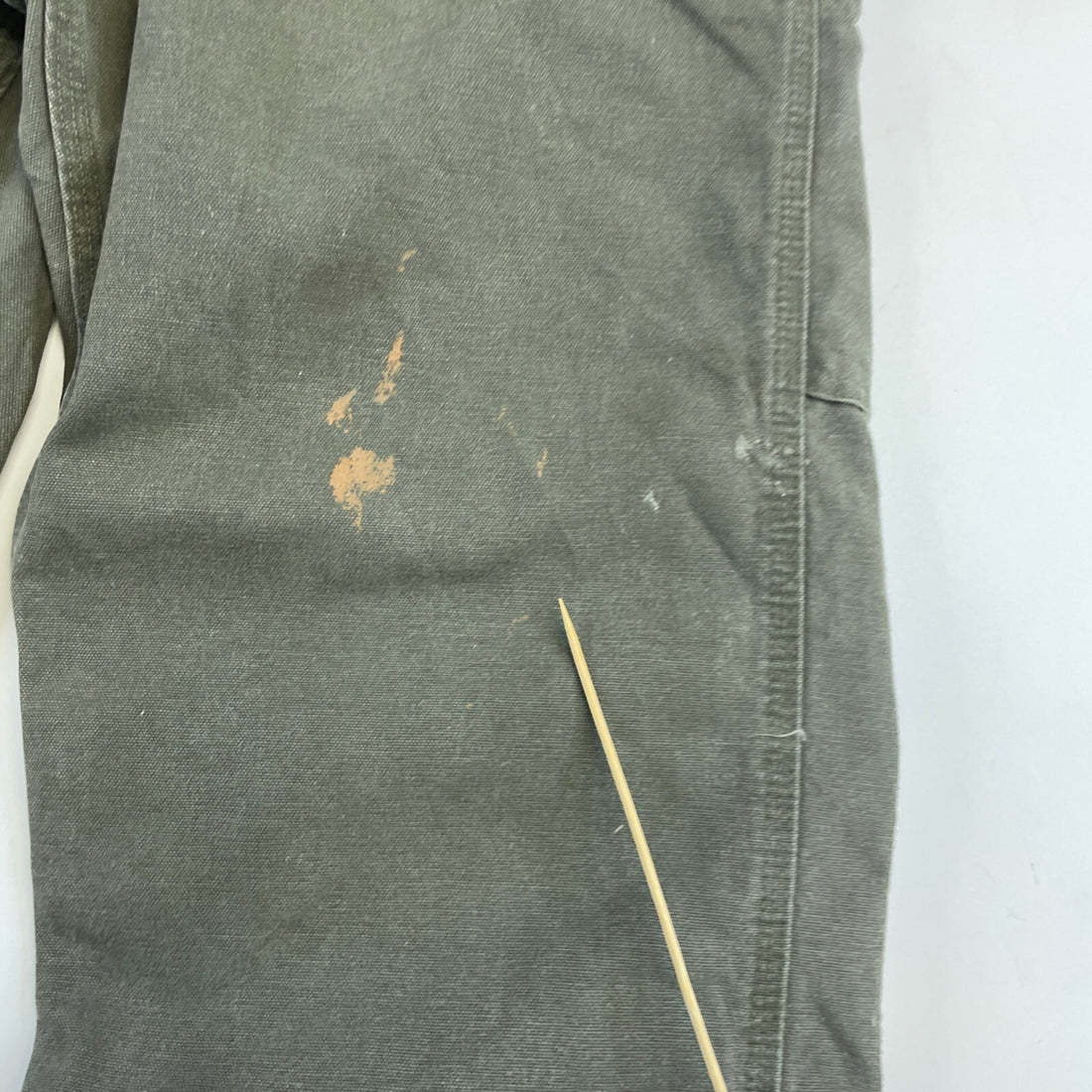 Carhartt Carpenter Work Pants Size 34 X 32 Green