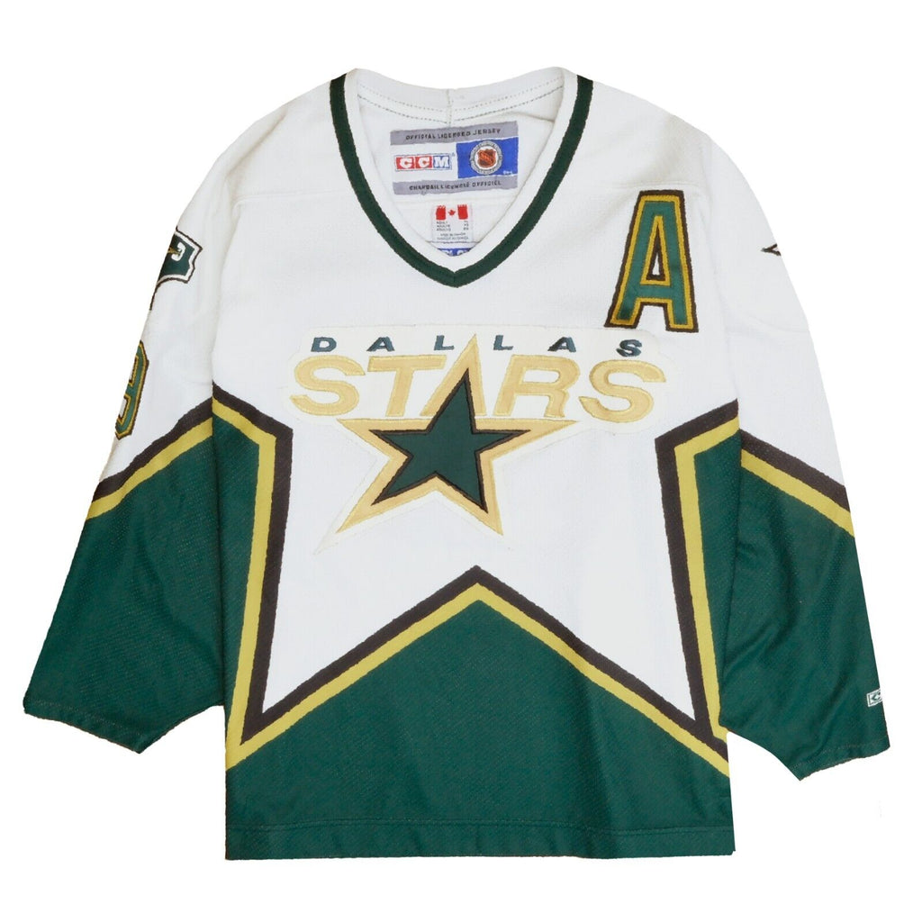 VINTAGE RARE MADE IN CANADA EARLY 90's CCM DALLAS STARS HOCKEY JERSEY SIZE  XXL