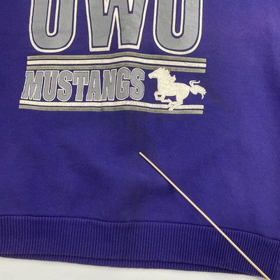 Vintage Western Mustangs Crewneck Sweatshirt Size XL