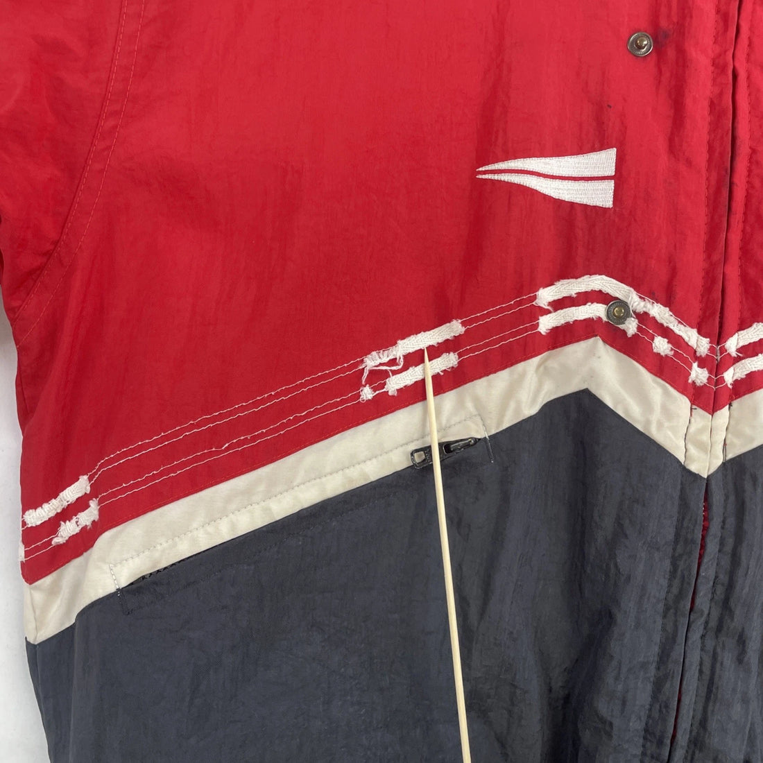 Vintage Chicago Bulls Logo Athletic Puffer Jacket Size XL NBA