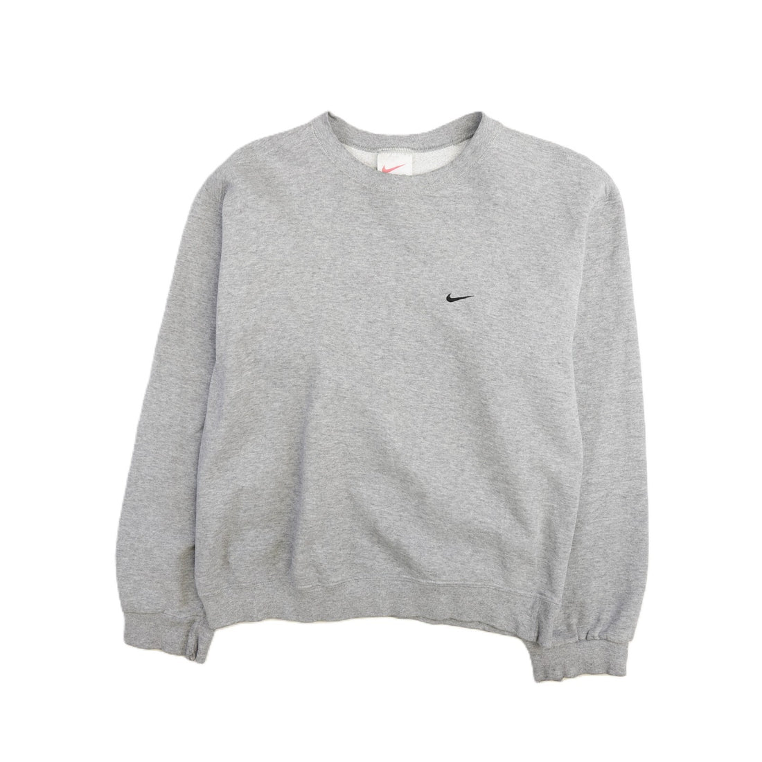 Vintage Nike Crewneck Sweatshirt Size Medium Gray Embroidered Swoosh