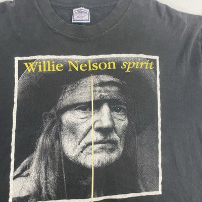 Vintage Willie Nelson Spirit T-Shirt Size XL