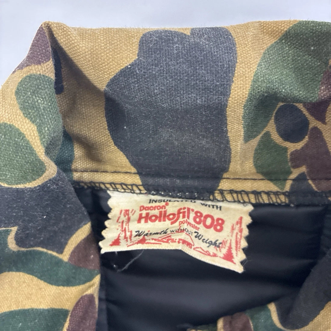 Vintage Duck Camo Hunting Jacket Size XL