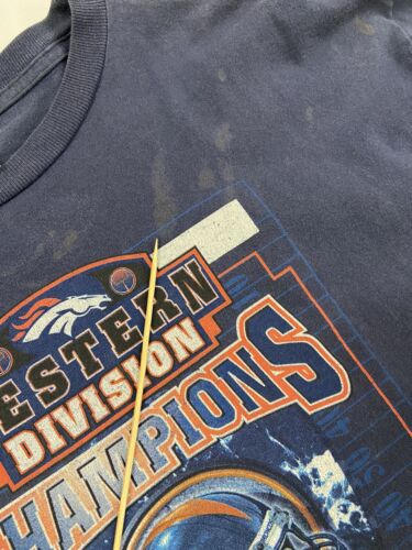 Denver broncos division shop champions t shirt