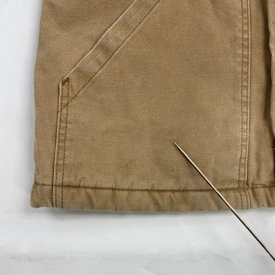 Dickies Canvas Chore Work Jacket Size Medium Brown
