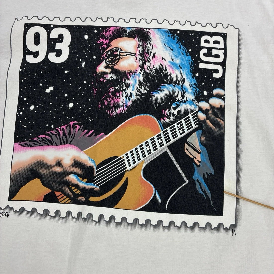 Vintage Jerry Garcia Music T-Shirt Size XL 1993 90s