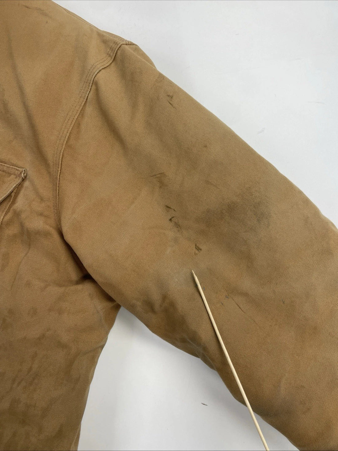 Carhartt Canvas Arctic Work Jacket Size 46 Tall Brown