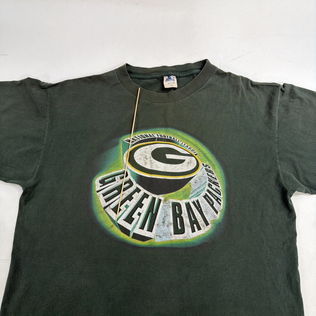 Vintage Green Bay Packers Starter T-Shirt Size Large 90s NFL