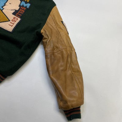 Vintage Fallon McElligott Wool Varsity Jacket Size Large Advertising 80s