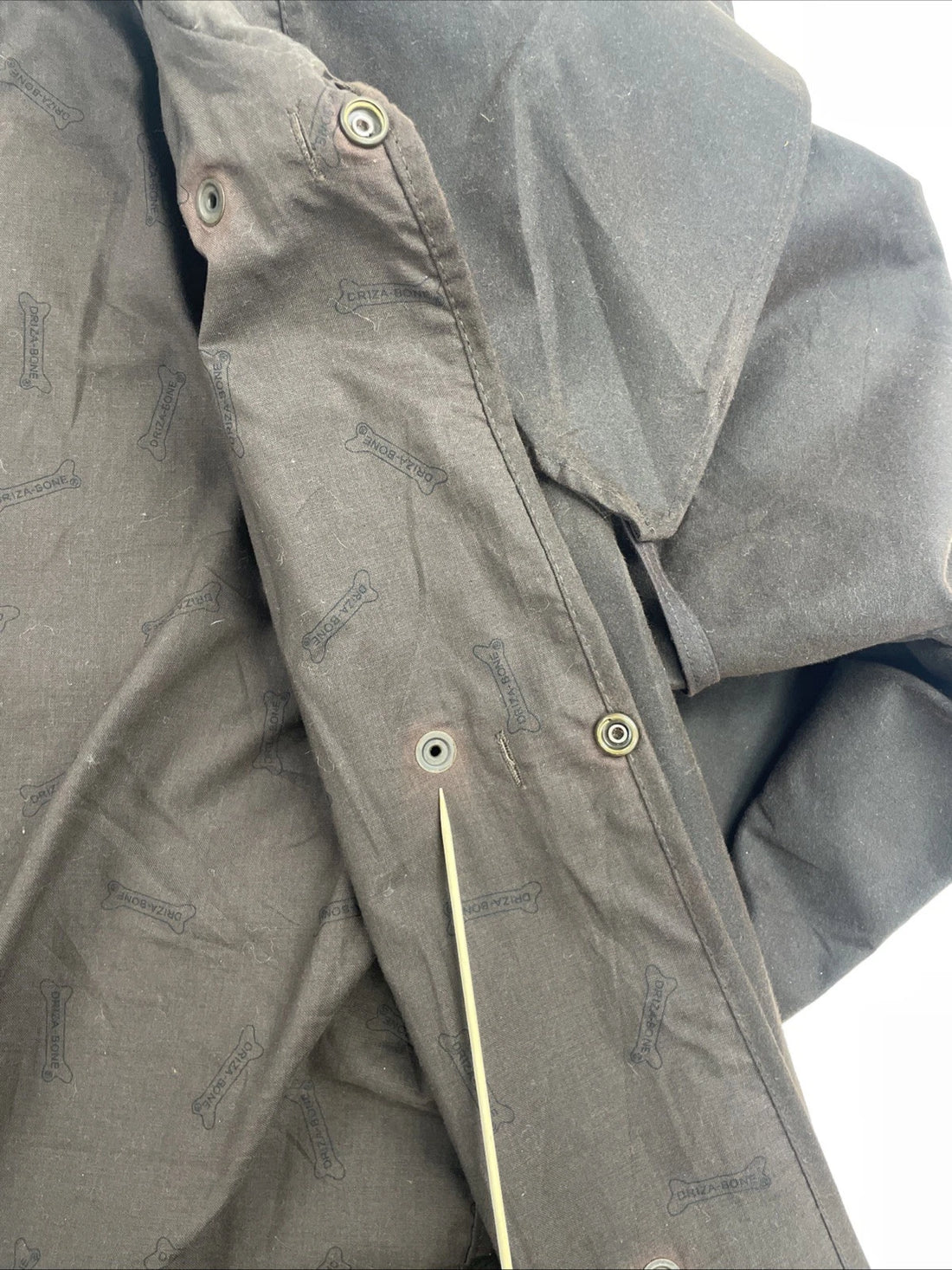 Driza-Bone Waxed Duster Coat Jacket Size Small Brown