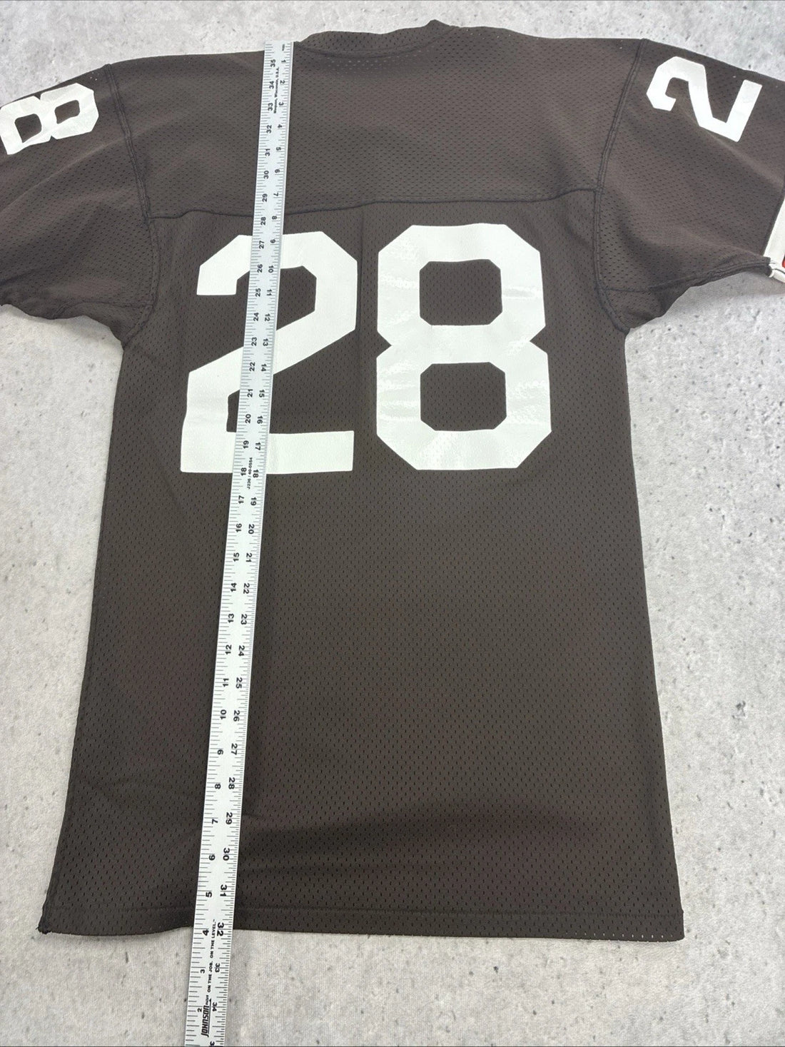 Vintage Cleveland Browns Sand-Knit Jersey Size Medium 80s NFL