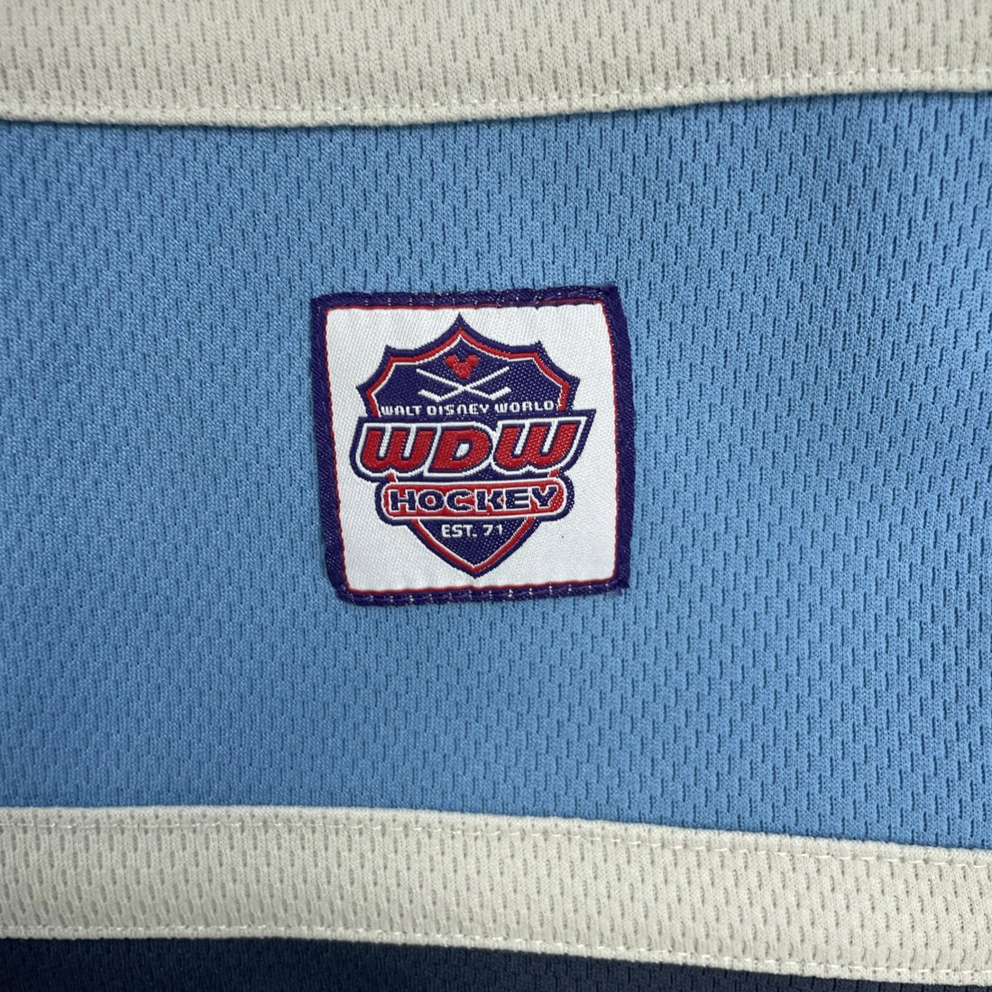 Vintage Snow White Seven Dwarfs Grumpy Miner Disney Hockey Jersey Size 2XL