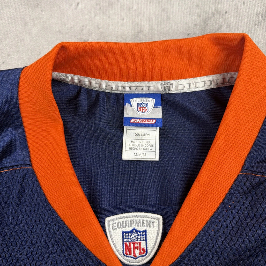 Vintage Denver Broncos Reebok Jersey Size Medium NFL