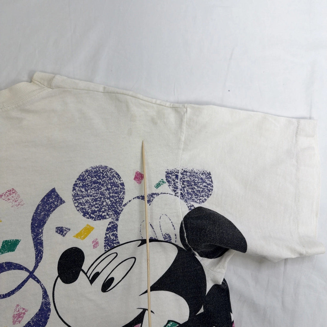 Vintage Mickey Minnie Mouse Disney T-Shirt Size XL All Over Print 90s