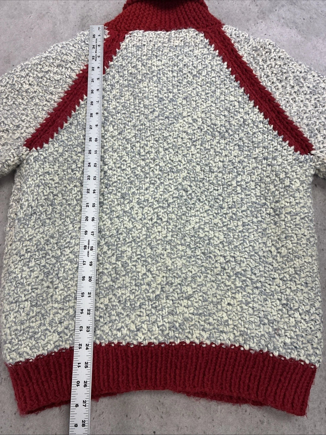 Made With Love By Mother Knit Cowichan Sweater Size Large