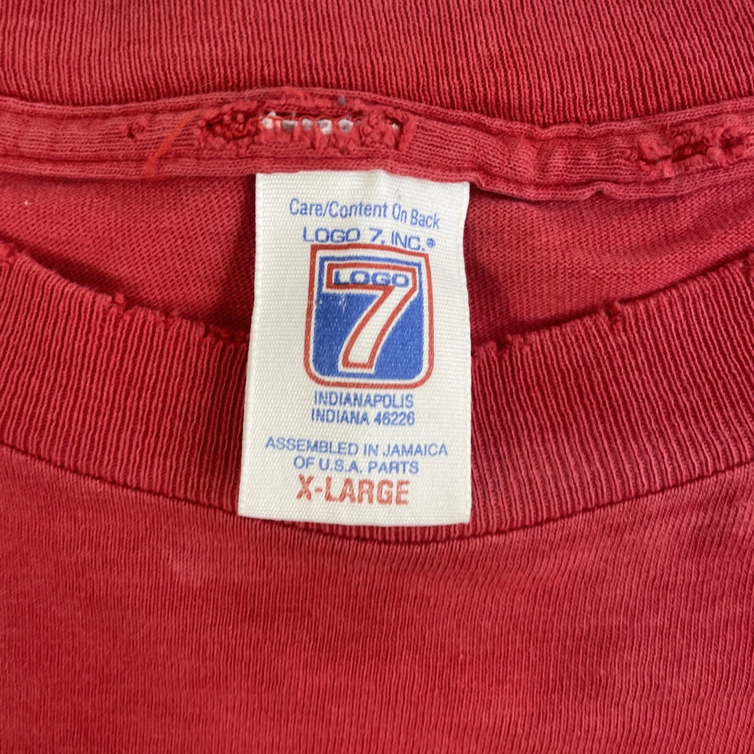 Vintage Indiana Hoosiers Basketball T-Shirt Size XL NCAA