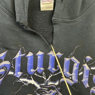 Sturgis 2010 Lightning Thunder Sweatshirt Hoodie Size XL