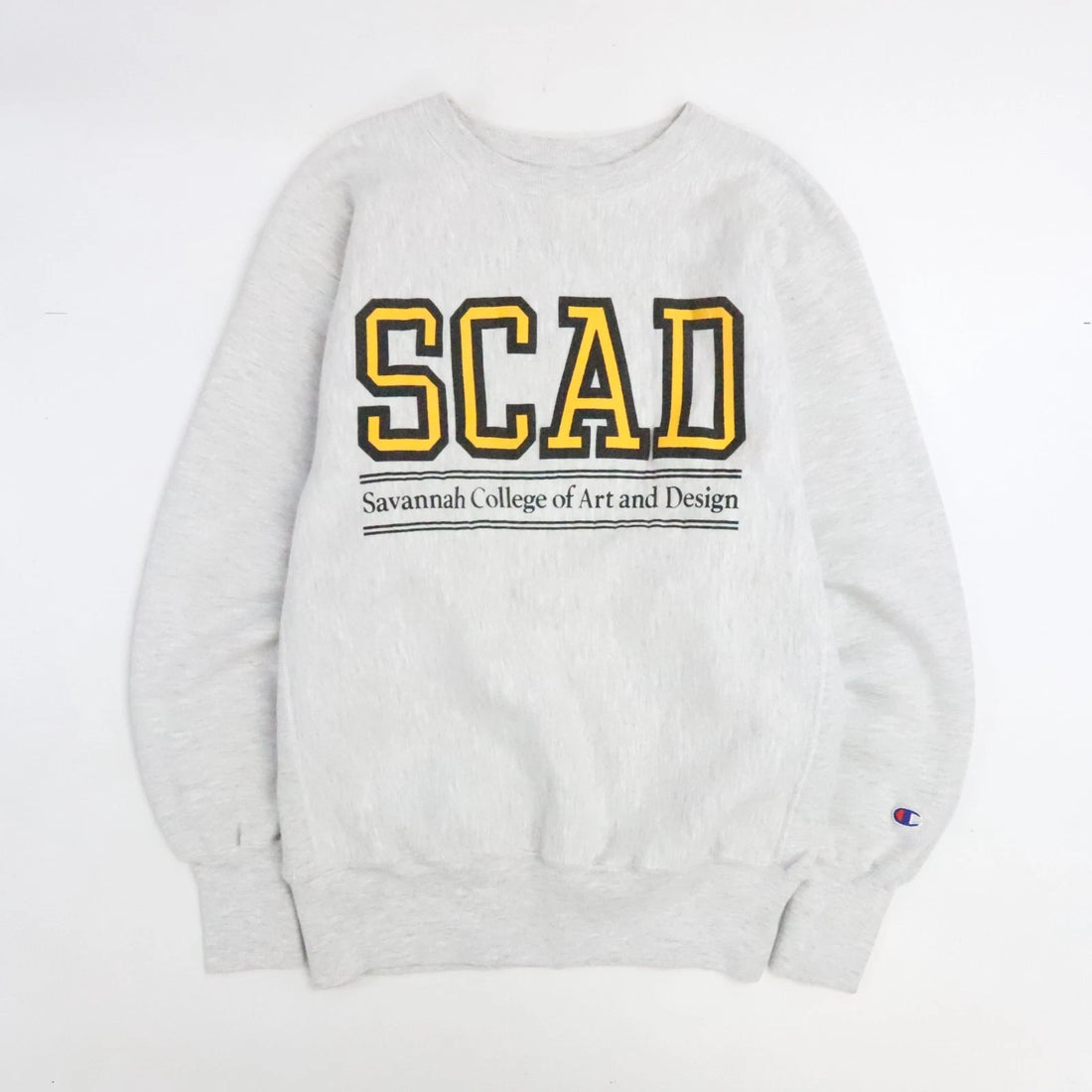 Vintage SCAD Champion Reverse Weave Crewneck Sweatshirt Size Large 90s