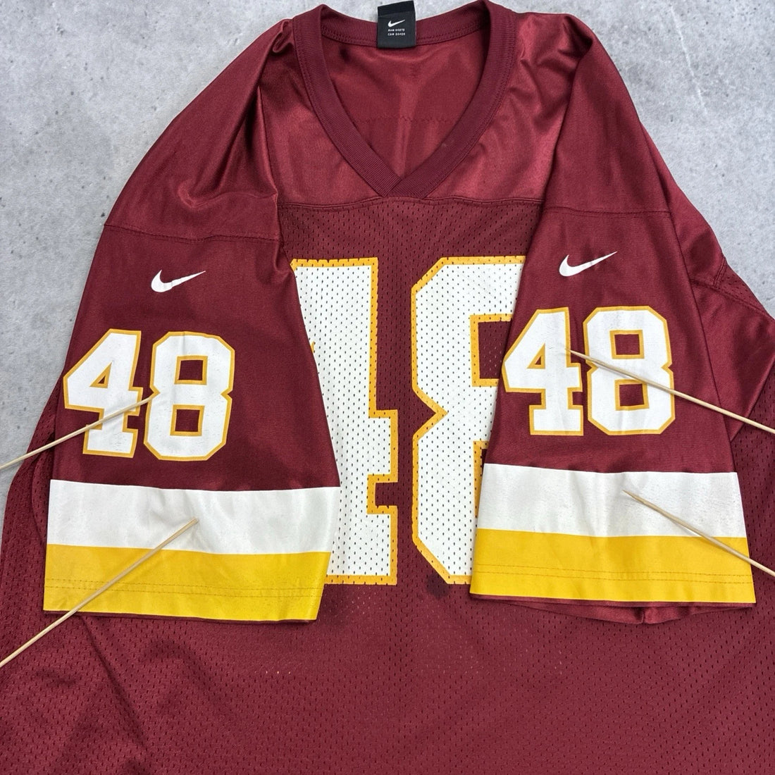 Vintage Washington Redskins Stephen Davis Nike Jersey Size XL NFL
