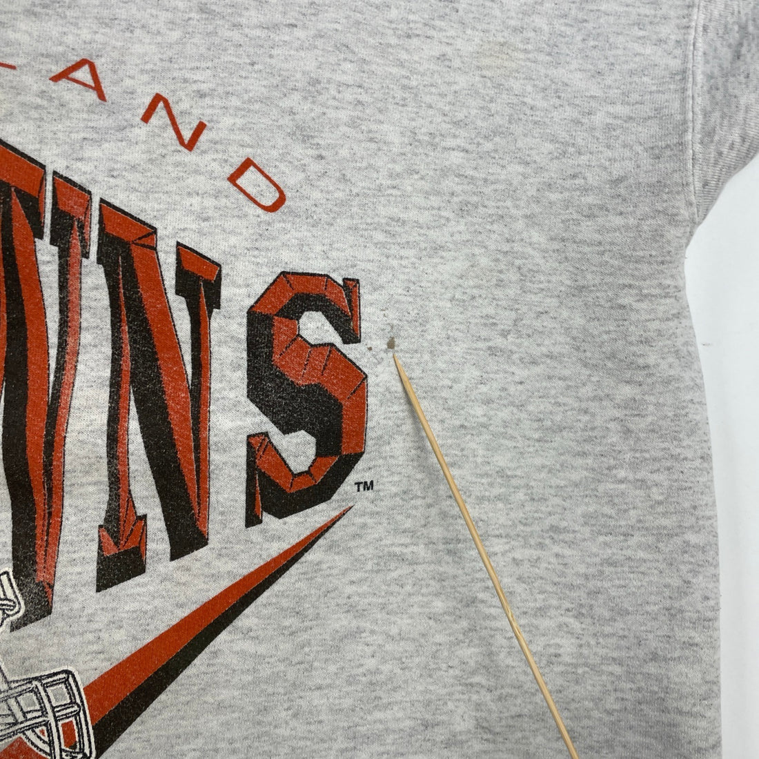 Vintage Cleveland Browns Nutmeg Sweatshirt Crewneck Size XL 90s NFL