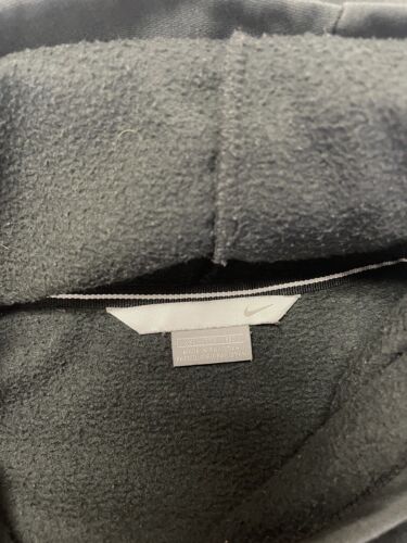 Vintage Nike Sweatshirt Hoodie Size 2XL Black Embroidered Swoosh