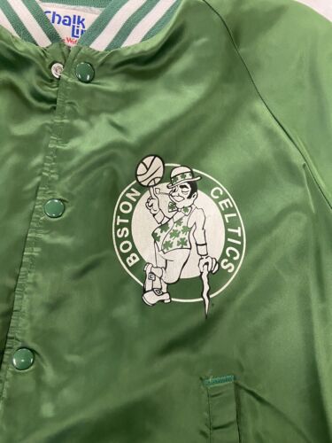 Vintage 1990s Chalk Line Boston Celtics NBA Satin Bomber Jacket / Athl –  LOST BOYS VINTAGE