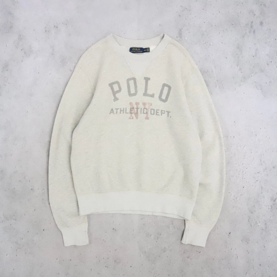 Polo Ralph Lauren Athletic Dept NY Crewneck Sweatshirt Size Medium