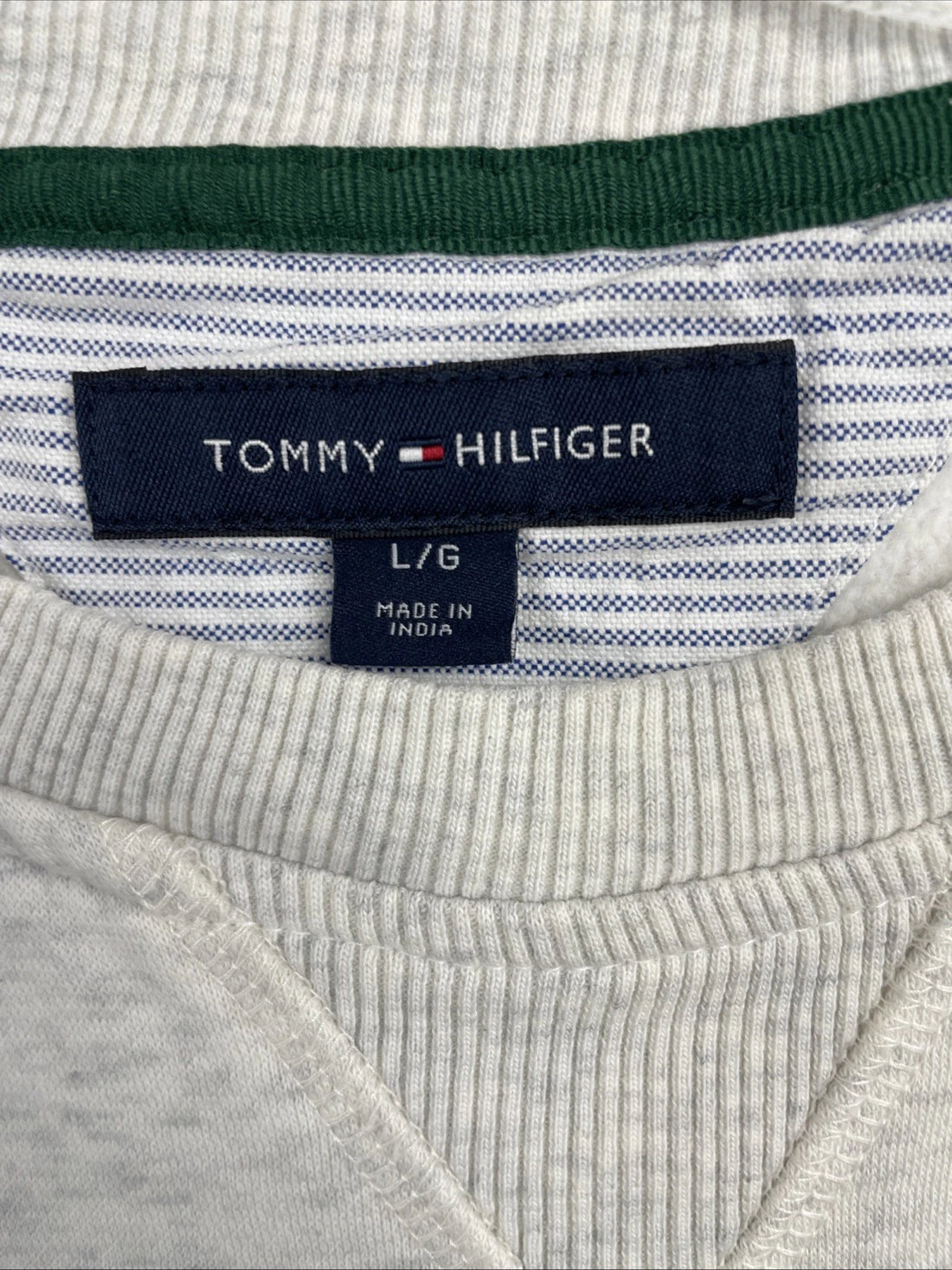 Tommy Hilfiger Embroidered Crewneck Sweatshirt Size Large
