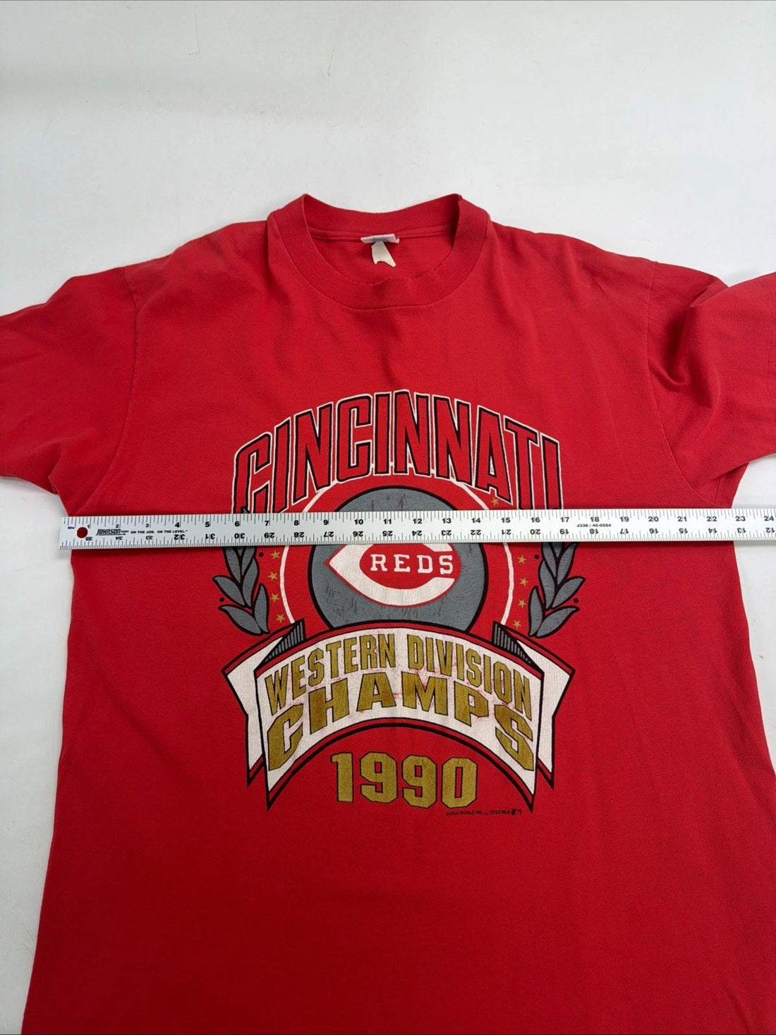 Vintage Cincinnati Reds T-Shirt Size XL 1990 90s MLB