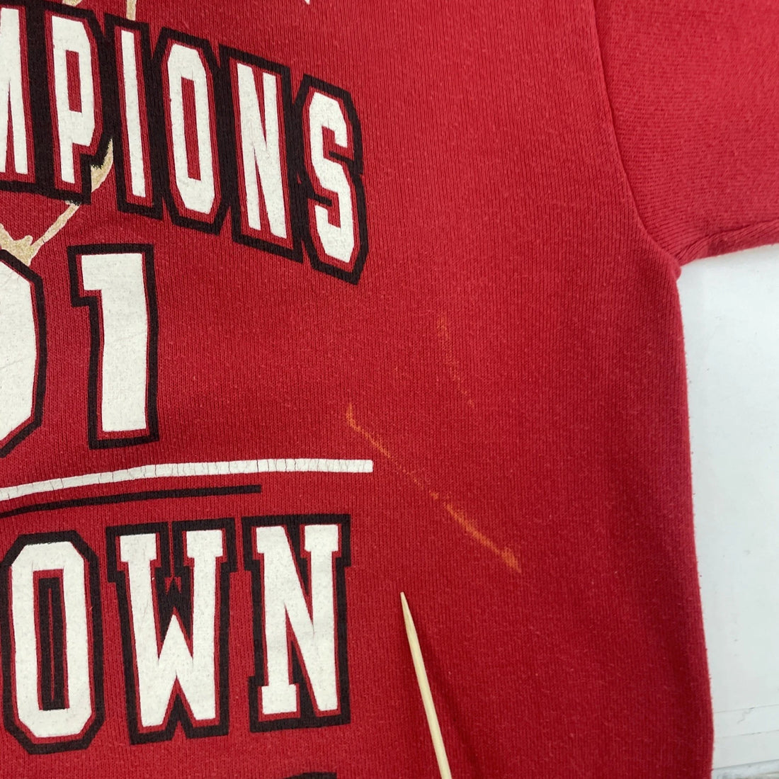 Vintage Youngstown State Penguins Football National Champs Sweatshirt XL NCAA