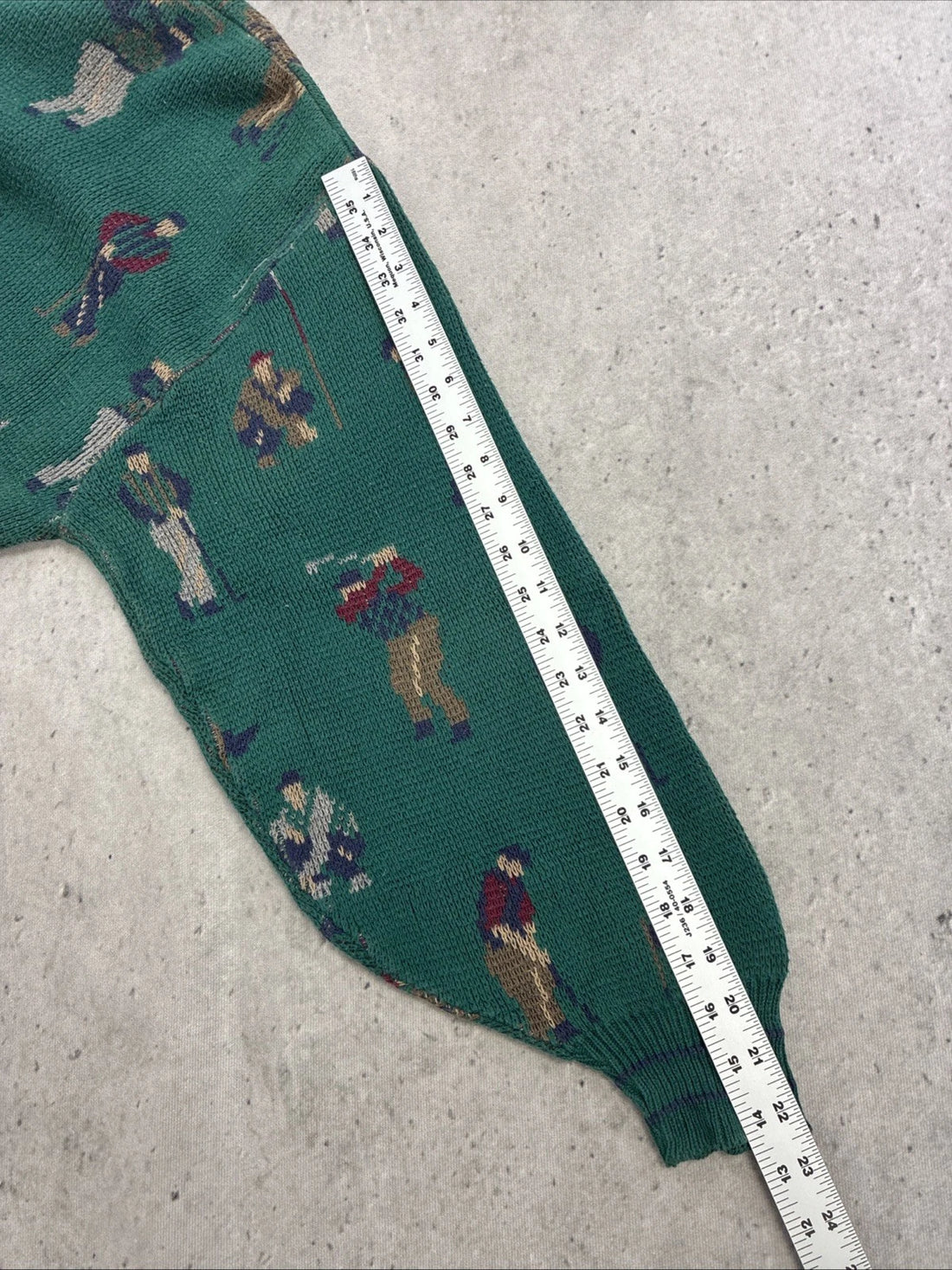 Vintage Isle Of Cotton Golf Crewneck Sweater Size 2XL