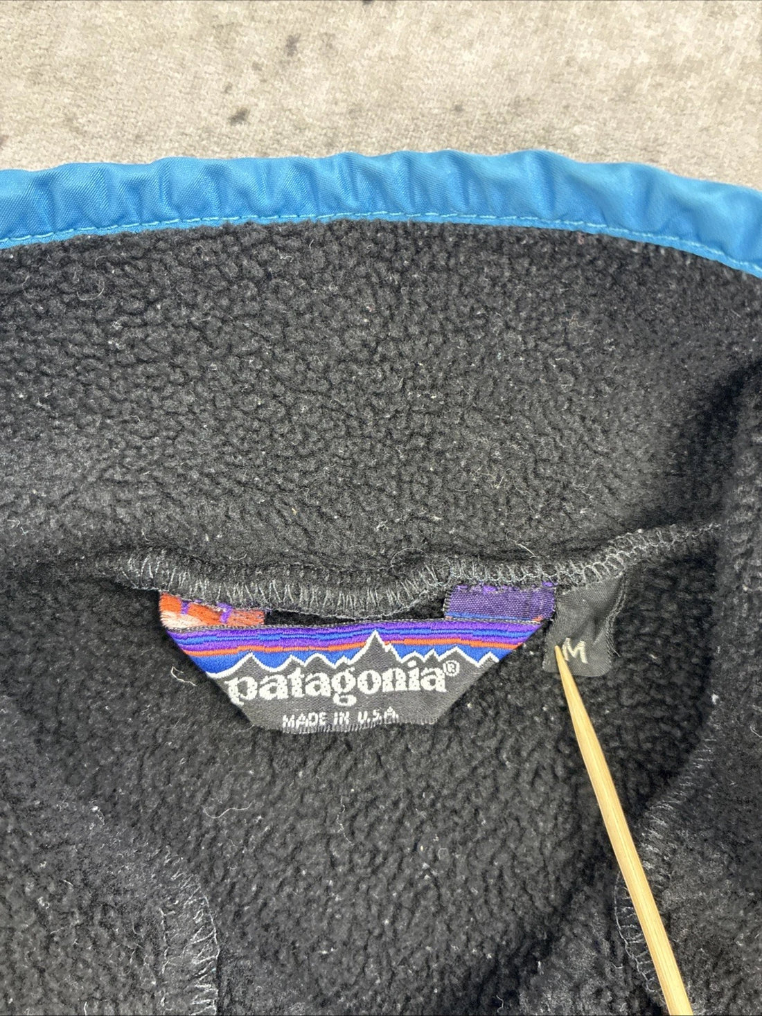 Vintage Patagonia Synchilla Snap T Fleece Jacket Size Medium 90s