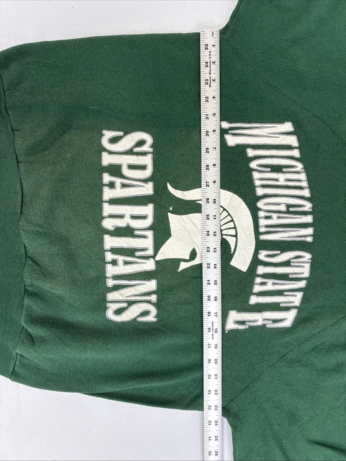Vintage Michigan State Spartans Crewneck Sweatshirt Size XL 80s NCAA