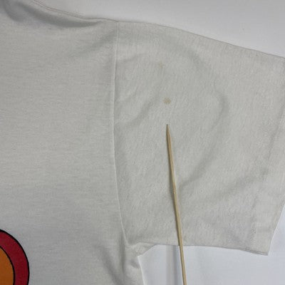 Vintage Rocky & Bullwinkle Moosle Beach T-Shirt Size Large 1987 80s