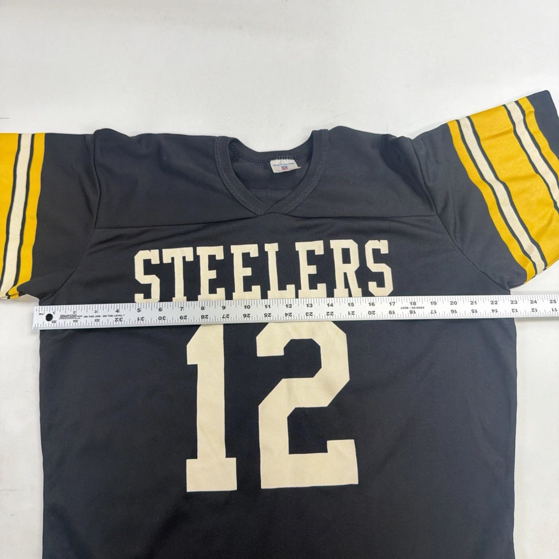 Vintage Pittsburgh Steelers Terry Bradshaw Rawlings Jersey Size Large NFL