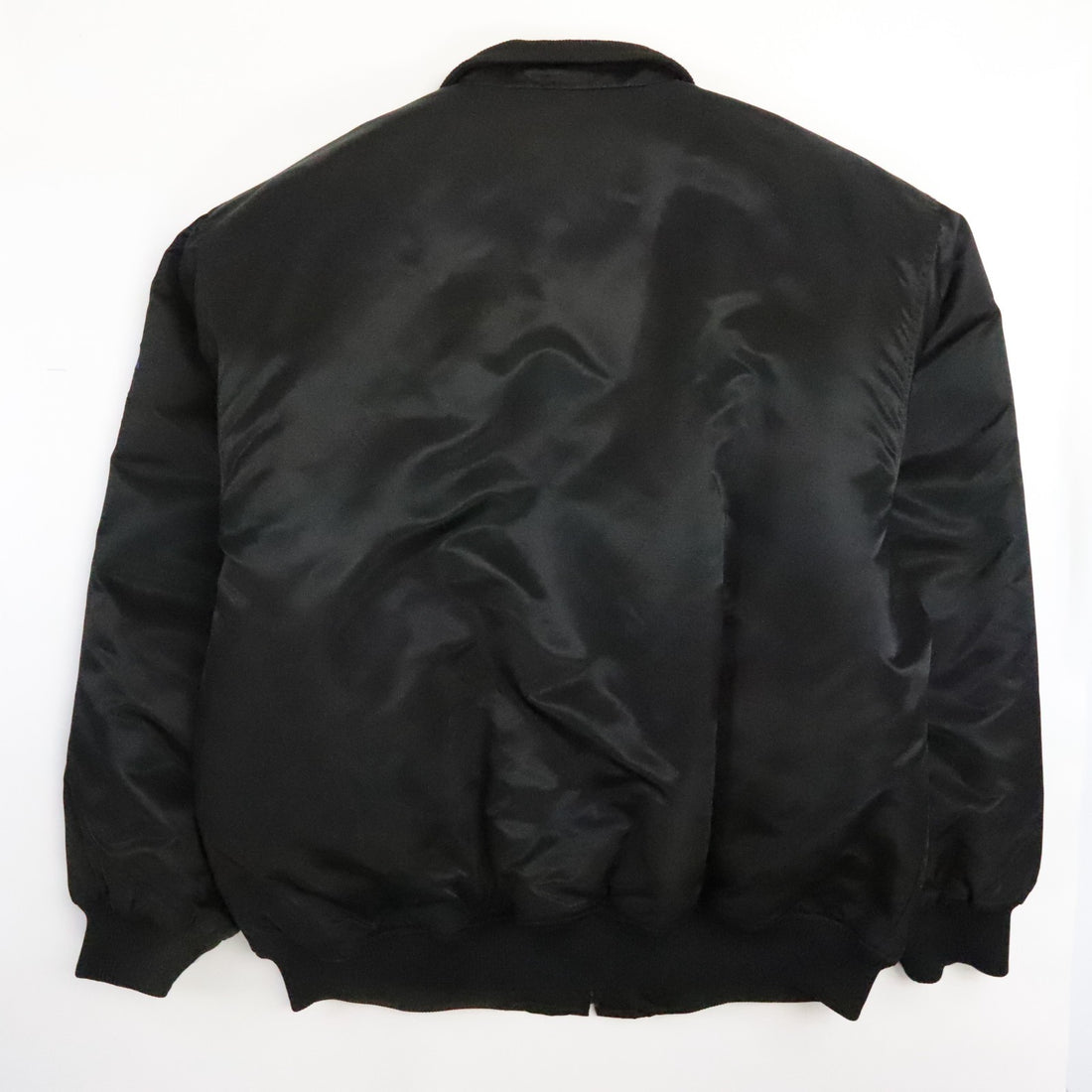 New York Mets Majestic Satin Bomber Jacket Size 2XL MLB