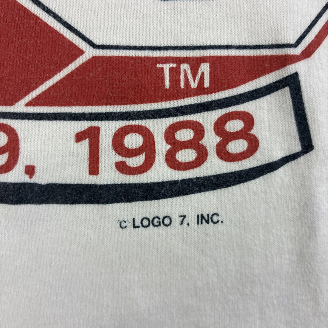 Vintage Indianapolis 500 Racing Raglan T-Shirt Size Medium 80s