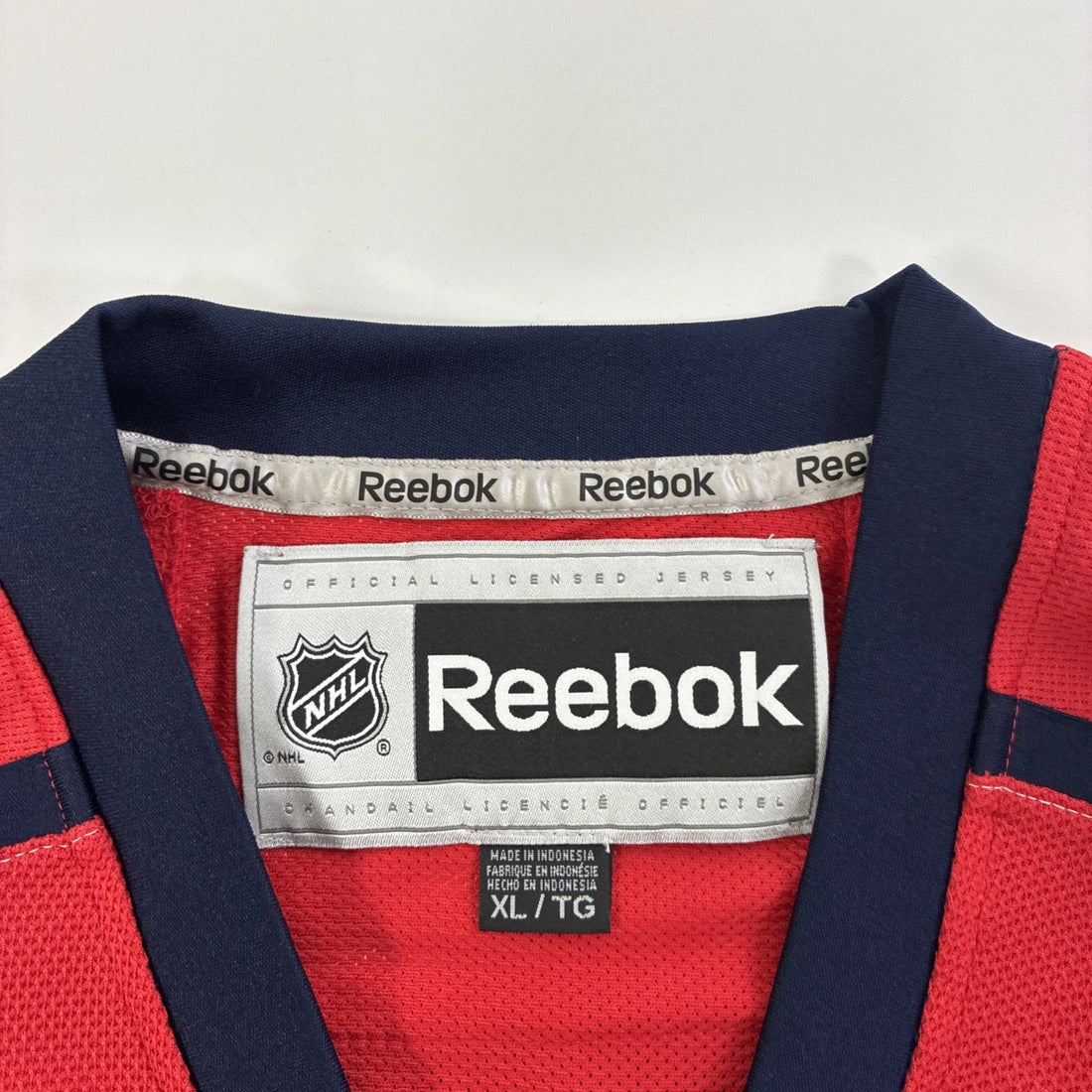 Washington Capitals Nicklas Backstrom Reebok Jersey Size XL NHL