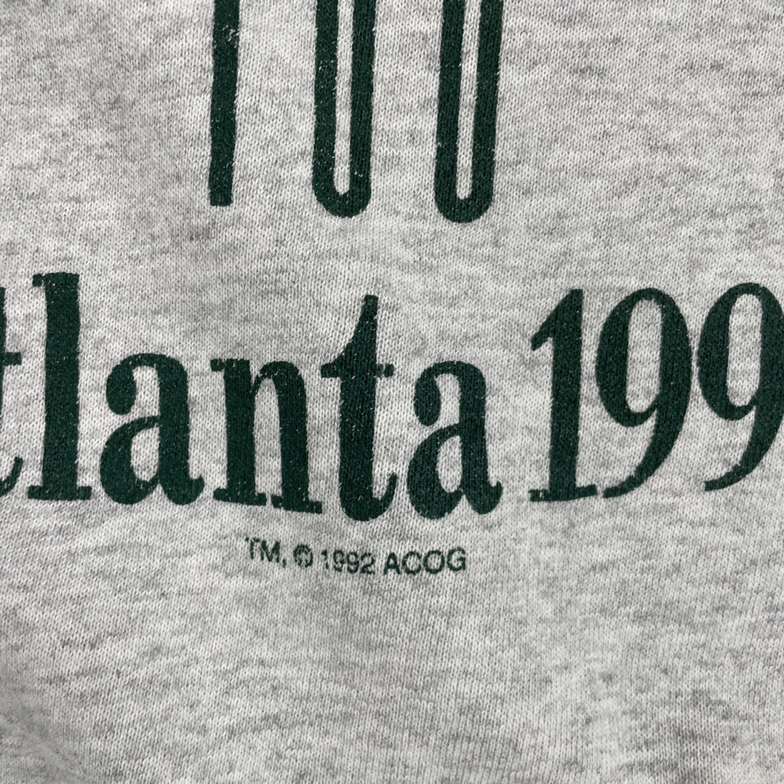Vintage Atlanta Summer Olympics Crewneck Sweatshirt Size Large 90s