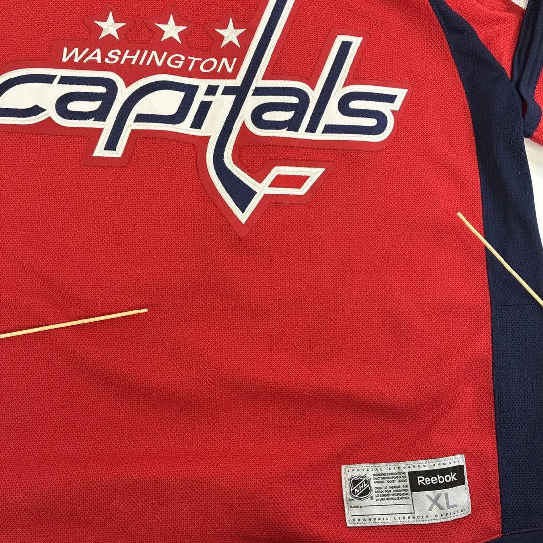 Washington Capitals Nicklas Backstrom Reebok Jersey Size XL NHL