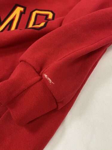 Vintage United States Marine Corps Sweatshirt Size 2XL Red USMC
