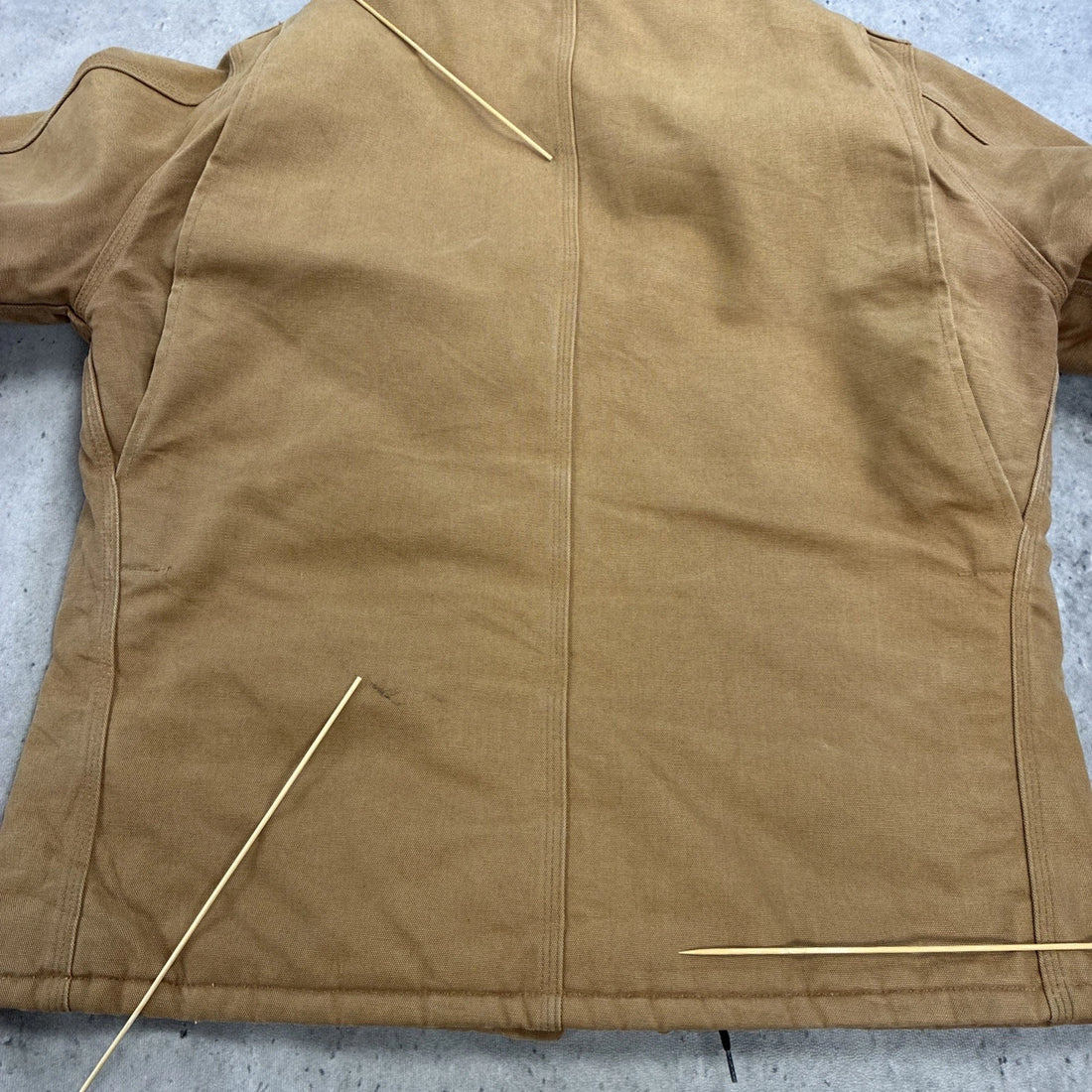 Carhartt Canvas Arctic Work Jacket Size Large