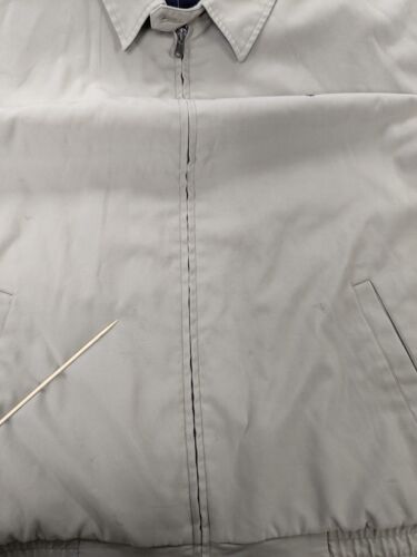 Vintage Polo Ralph Lauren Harrington Jacket Size 2XL Beige Grid Plaid Lined