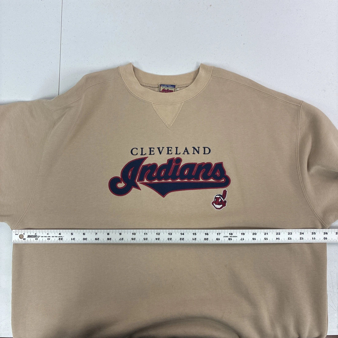 Cleveland Indians Crewneck Sweatshirt Size Large MLB